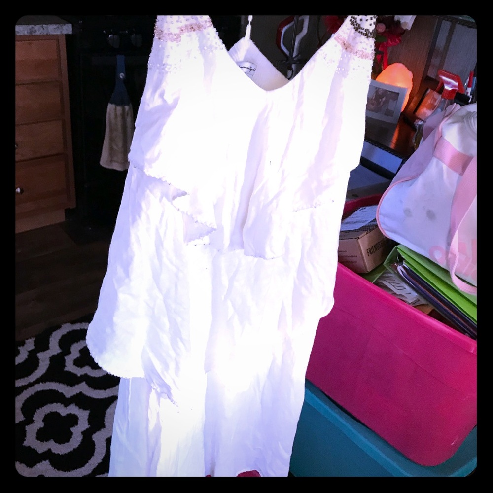 American Eagle ruffle dress